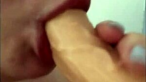 bbw bathes in shower with toys blowjob