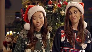 Kacie Castle And Vina Sky Star In Her Family Pies The Night Before Christmas