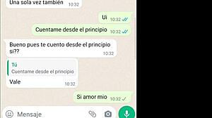 Feeling Jealous As My Latina Girlfriend Sucks Another Cock On Web Chat