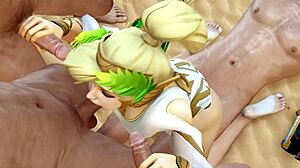 does overwatch mercy suck cock in hot animation?