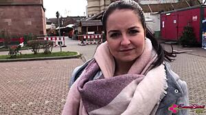 Stranger Fucks Emma Secretly At Closed Christmas Market