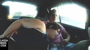 couple has sex in moving car