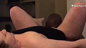 sneaky cheating whore gets doggystyle anal creampie in back door