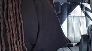 she spreads her thick legs for bbc in parking lot outdoor fun