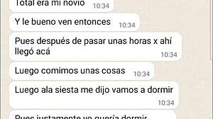 Feeling Jealous As My Latina Girlfriend Sucks Another Cock On Web Chat