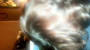 Want a birthday blowjob? Milf swallows cum from big cock.