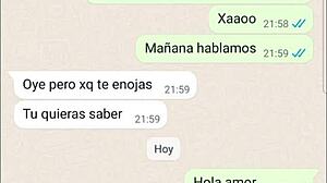 Feeling Jealous As My Latina Girlfriend Sucks Another Cock On Web Chat