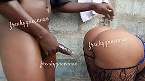 cheated on my boyfriend with big black cock outdoor doggystyle