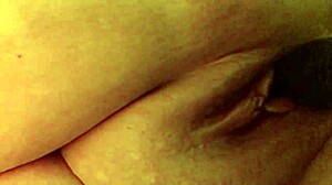 Juicy Swollen Area Stimulated With Machine