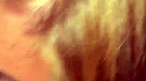 Big black cock cums in white lady's mouth part 2