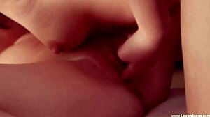 Daphne and Carla in Lesbian Masturbation Session with Toys