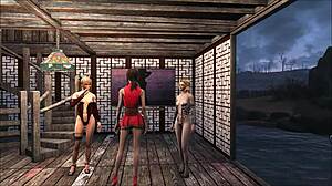 Fallout 4 sexy fashion review with intense hentai scenes