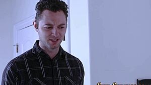 Blonde Teen 18+ Enjoys Session With Stepbrother In High Definition