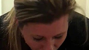 Gf Sucking Cock with Creampie!