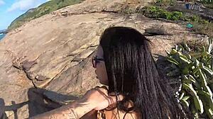 risky beach encounter leaves me satisfied