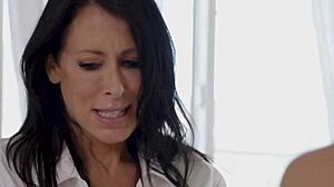 Reagan Foxx in Mackenzie Mace, milf in blondinka mladinka 18+ 18+, škarjasta pički do hitrega vrhunca.