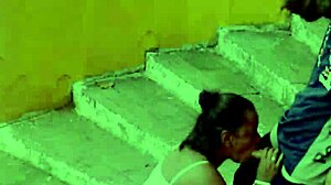 Girlfriend Sucks Stranger's Cock On The Street