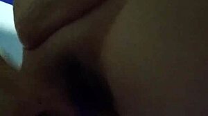 Dirty slut masturbates with dildo