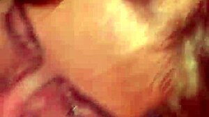 Big black cock cums in white lady's mouth part 2