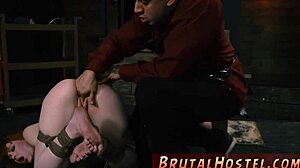 Watch Russian teen masturbate for the first time in bondage!