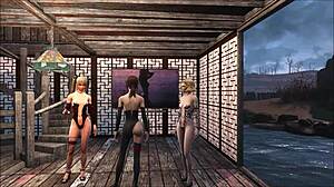 Fallout 4 sexy fashion review with intense hentai scenes