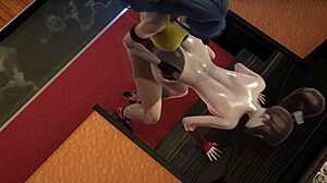 King Of Fighters Mai And Leona Heidern Full Video