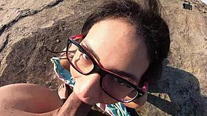 risky beach encounter leaves me satisfied