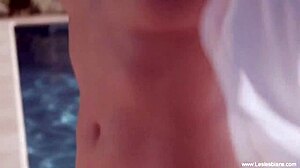 Daphne and Carla in Lesbian Masturbation Session with Toys