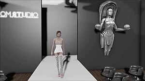 in fallout 4, she rocks a sexy dress fashion