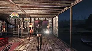 Fallout 4 sexy fashion review with intense hentai scenes