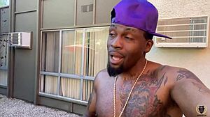 Rome Major BANGING That Krackinasskeys Phat Juicy Booty Really FUCKING Hard With Big Black Cock Tattoo Group Orgasm Cumshot.