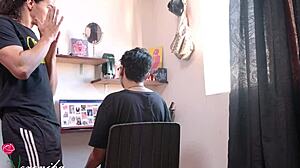 Veronika Boss Caught Smoking, Cousin Fills Her Up Quick