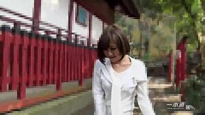 Taking cute Aona-chan on a dream hot spring trip with big tits action.