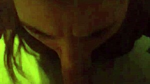 haley anthony deepthroats cock