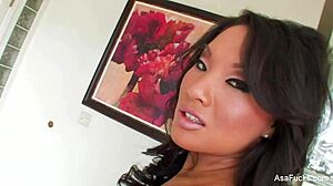 Asa Akira Fucks Pussy Solo