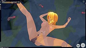 Custom maid in 3D anime game