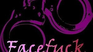 messy deepthroat leads to cum swallow for chubby stepdaughter