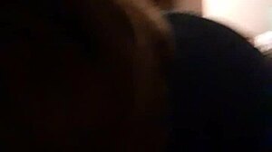 sexy blonde surf chick relaxes with sucking