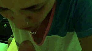 why is she smoking during throatfuck?