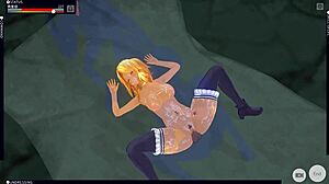 Custom maid in 3D anime game