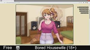 Bored Housewife in Interactive Erotic Story