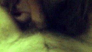 Intense blindfold blowjob from young girlfriend