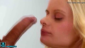 blonde teen girlfriend bent over chair getting doggystyle fucked hard