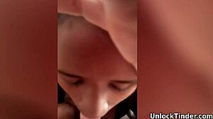 sexy black teen gives pov blowjob. homemade and hot!