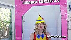 Old Guy Feels Intense Pleasure Fucking His New Female Bot