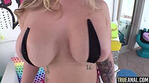 Hey, busty Katalina Kyle takes that ass pounding! 😍