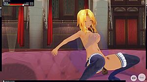 Custom maid in 3D anime game