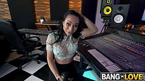 Crystal Rush from Russia bangs with wild desire