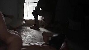 Poland Threesome with Aamir's Delivery in Uniform