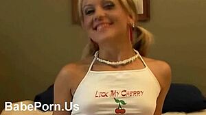 Innocent blonde babe undergoes nude casting interview